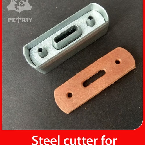Cutters pour poinçons en cuir pour maroquinerie pour outil professionnel de décoration en cuir coupeur d’acier pour la machine de coupe de matrice CUT- h4
