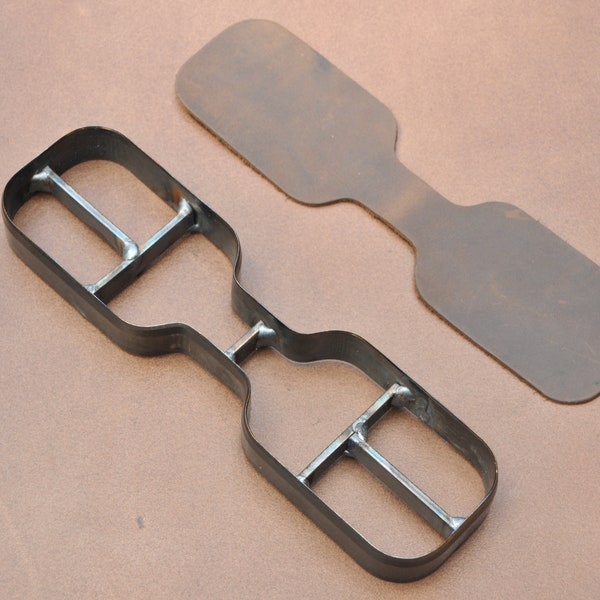 Cutters pour poinçons en cuir pour maroquinerie pour outil professionnel en cuir de coupe de perforation d’acier pour la machine de découpage de matrice