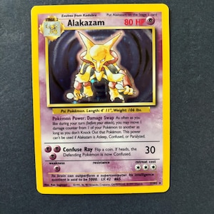 Alakazam 1 102 - Etsy Hong Kong