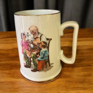 Norman Rockwell Mug The Toy Maker