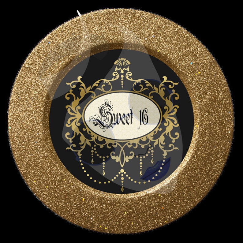 Custom Charger Plate Insert Etsy