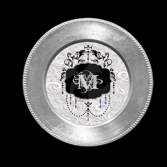 Custom Charger Plate Insert Etsy