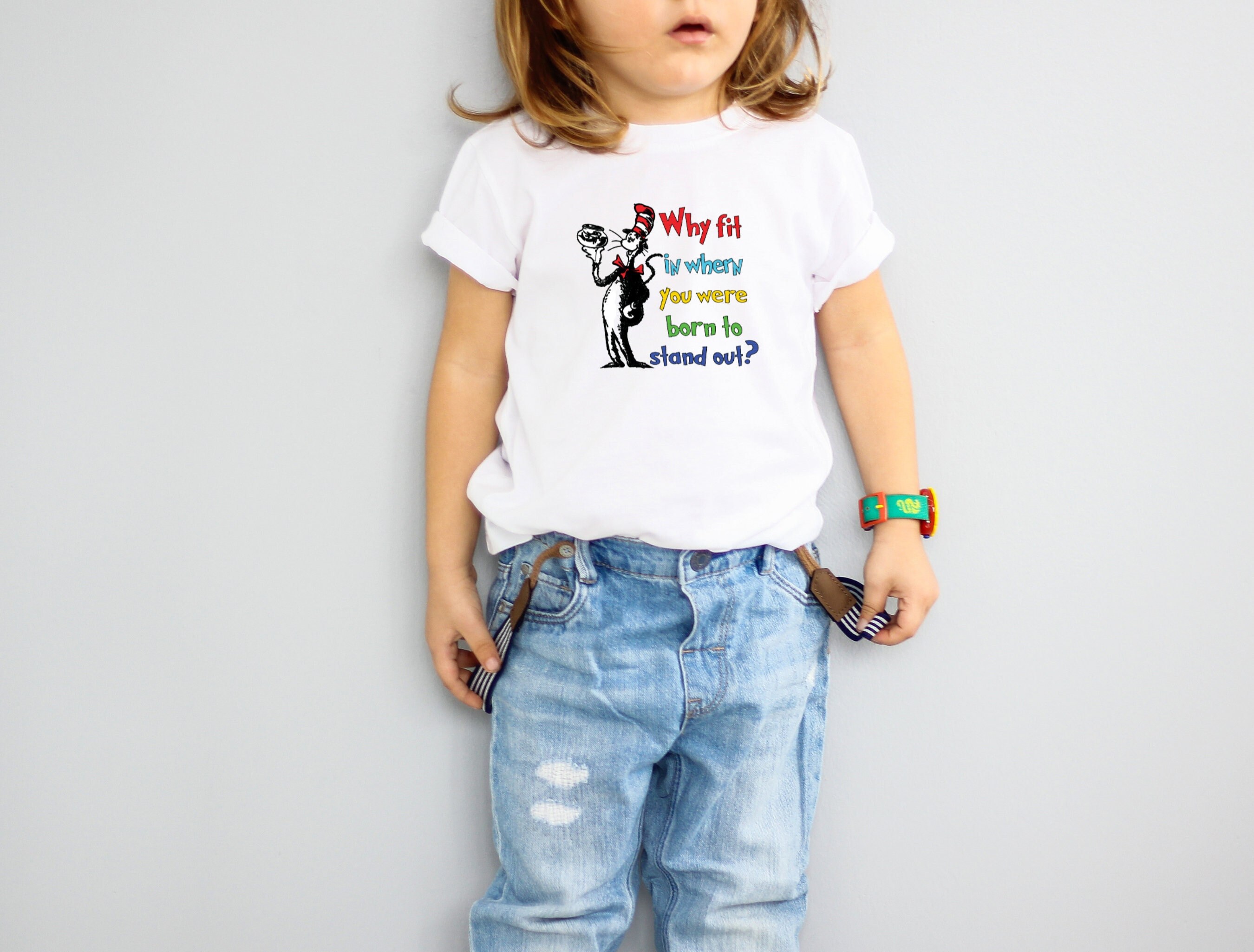 Dr Seuss Shirt Dr Seuss Why Fit in When 