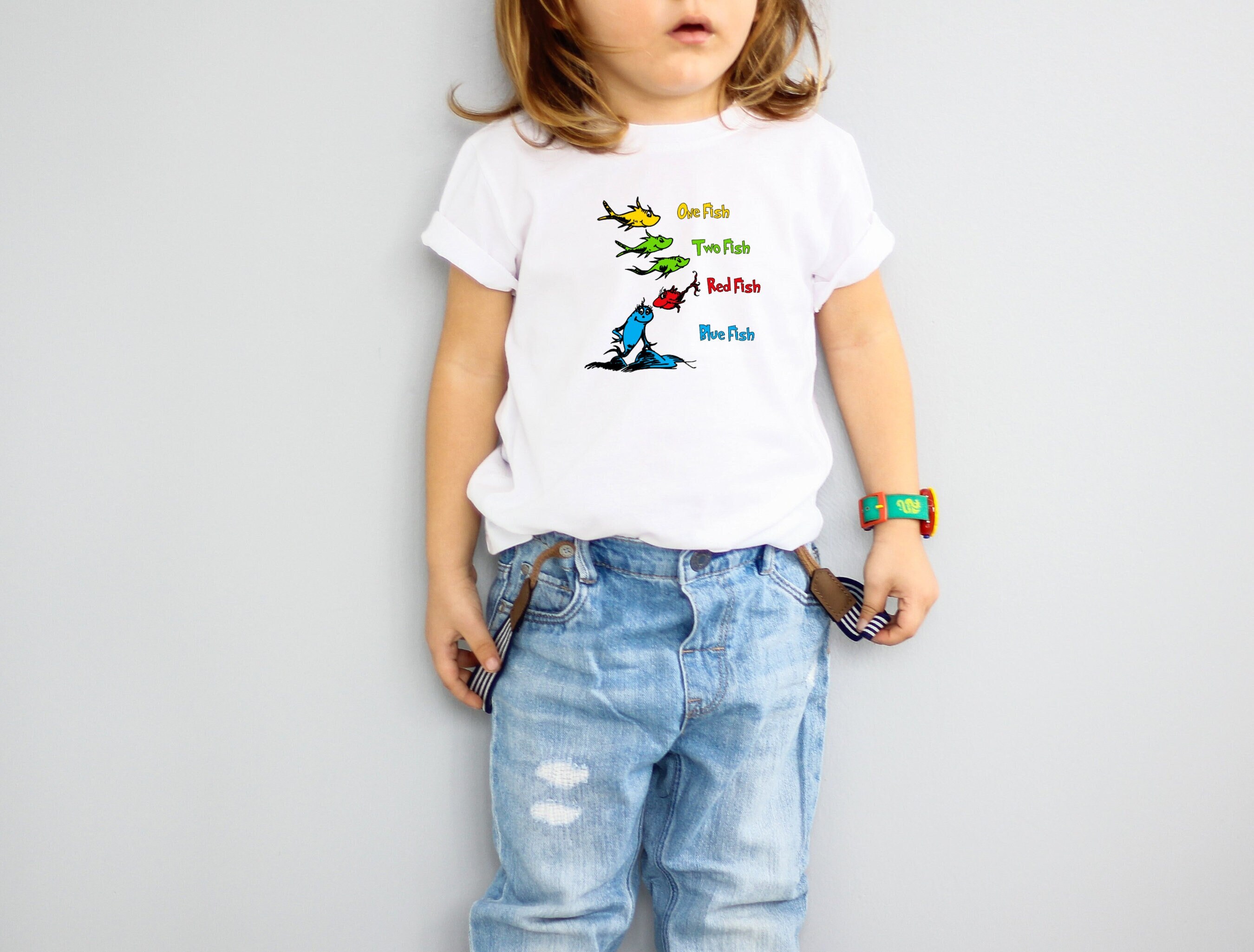 Dr Seuss Shirtdr Seuss One Fish Two 