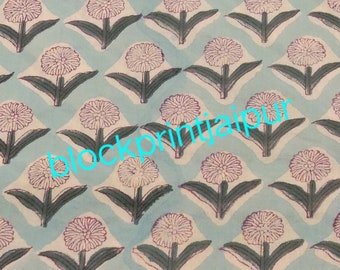 Hand block print cotton loose fabric,Cotton voile fabric,Jaipuri cotton block print fabric,Indian cotton fabric,Cotton fabric for dresses