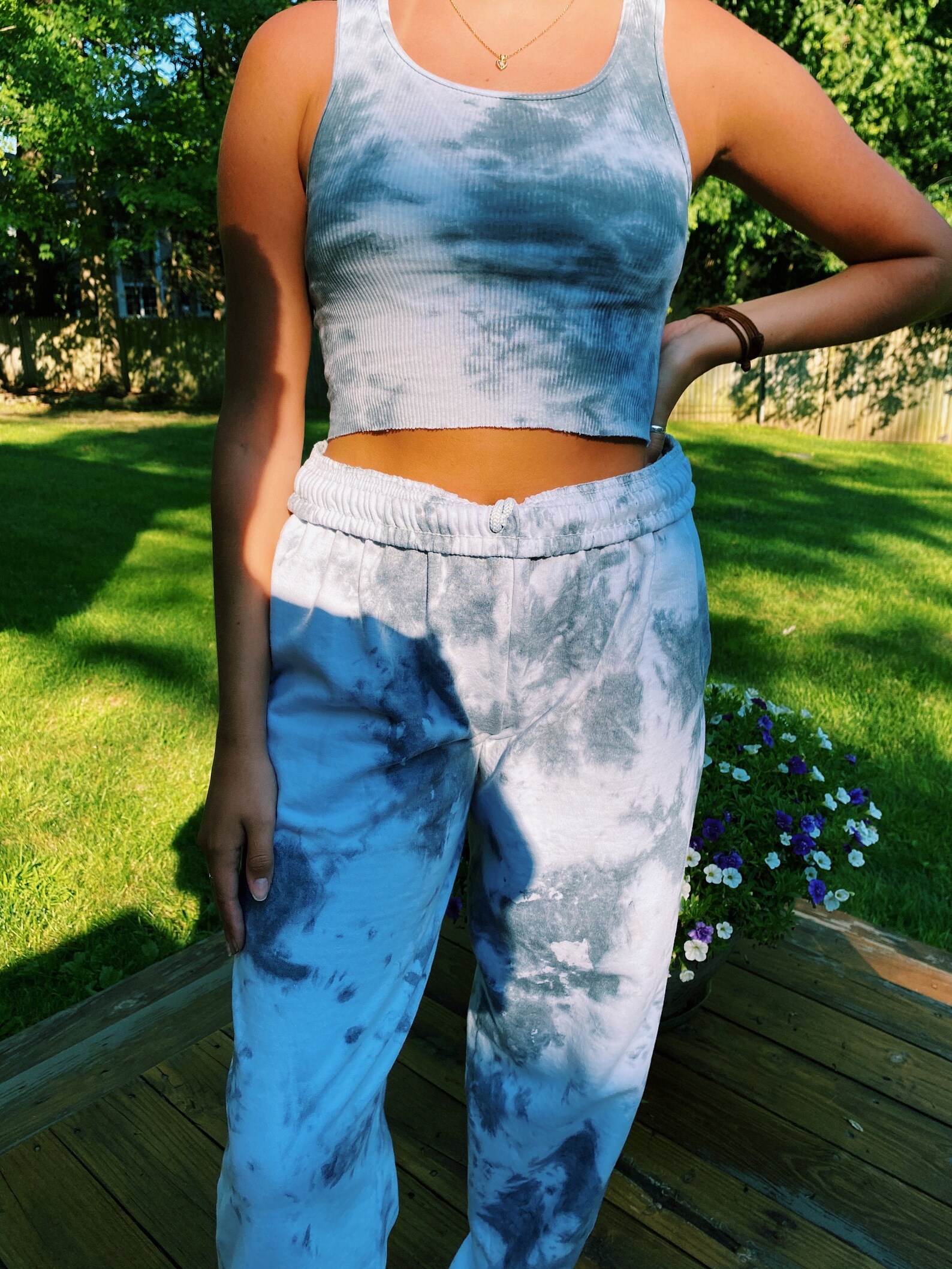 Tank and Joggers Matching Tie Dye Set | Etsy