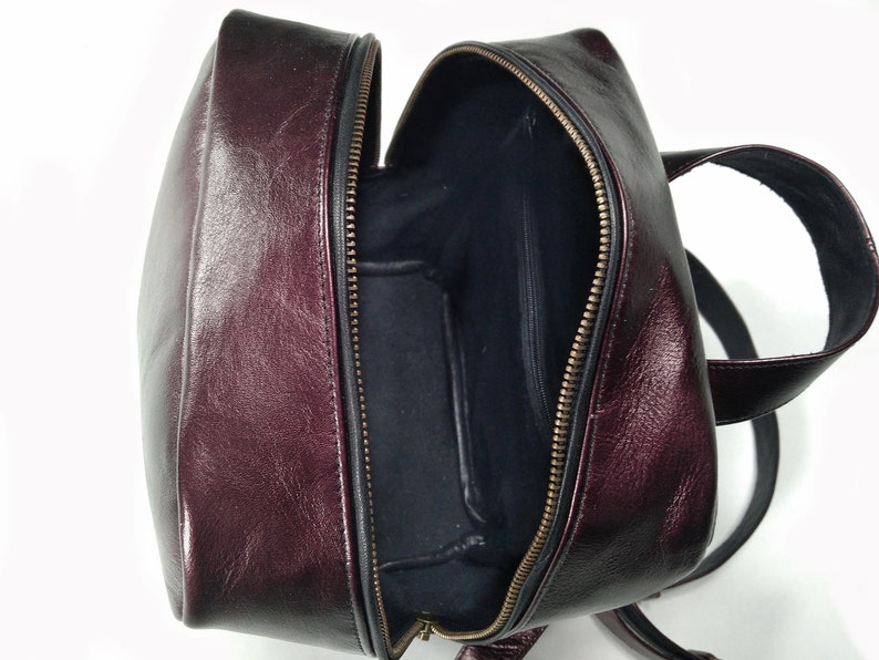 Leather backpack Mini backpack Mini purse Women backpack Backpack purse Leather purse Women purse Red backpack Small backpack Rucksack women