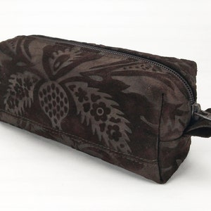 Borsa per cosmetici Borsa da toilette Astuccio per cosmetici Piccola borsa da viaggio Borsa per il trucco Astuccio per il trucco Regalo per lui Astuccio con cerniera Astuccio da viaggio Borsa per il trucco in pelle