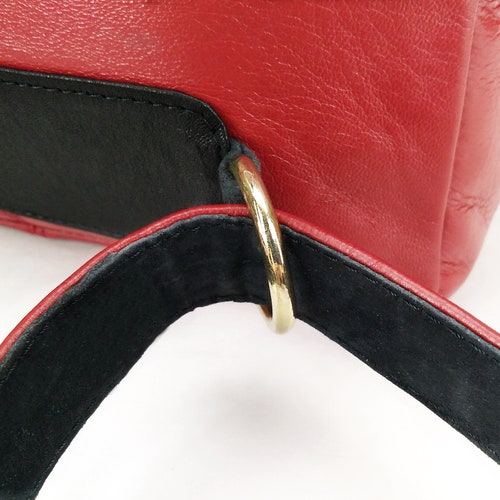 Woman backpack Red backpack Small backpack shops Leather backpack Handmade backpack Backpack purse Leather purse Leather rucksack Ivanya bag