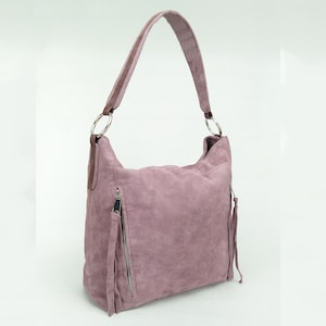 Umhängetasche Pinke Leder Handtasche Leder Hobo bag Hobo bag Leder Schultertasche Schultertasche Leder Hobo purse Handmade Tasche Pinke Handtasche Tasche
