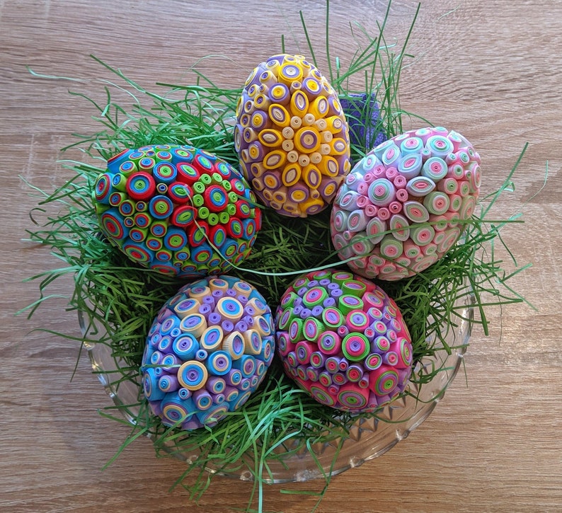 Quilling Easter Egg Etsy