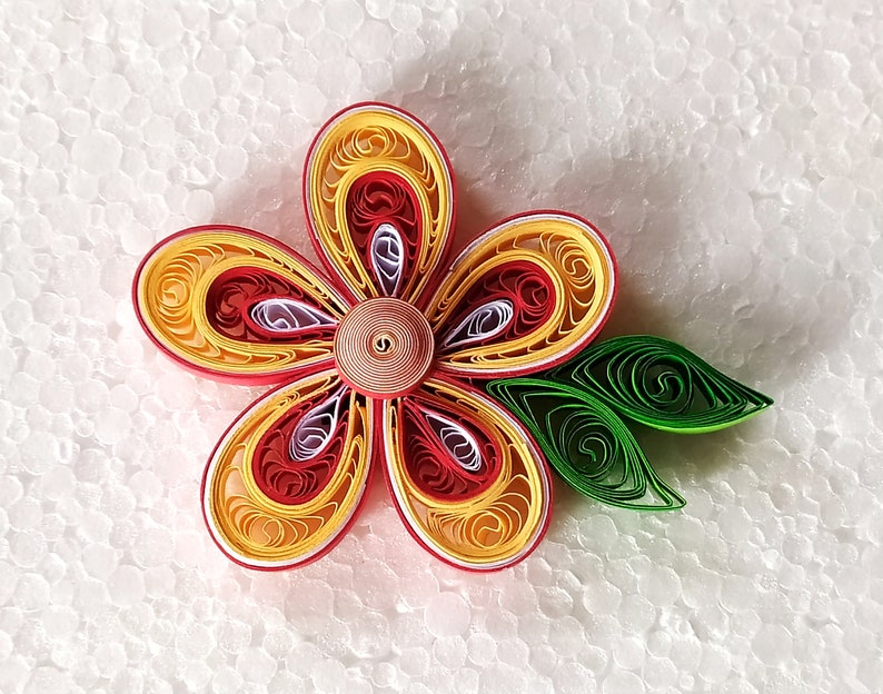 Quilling Gift Flower Etsy