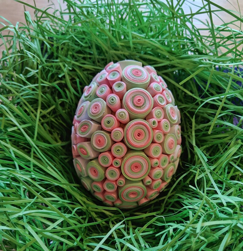 Quilling Easter Egg Etsy