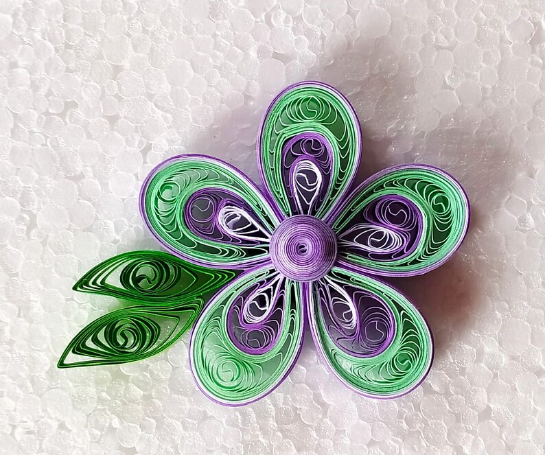 Quilling Gift Flower Etsy