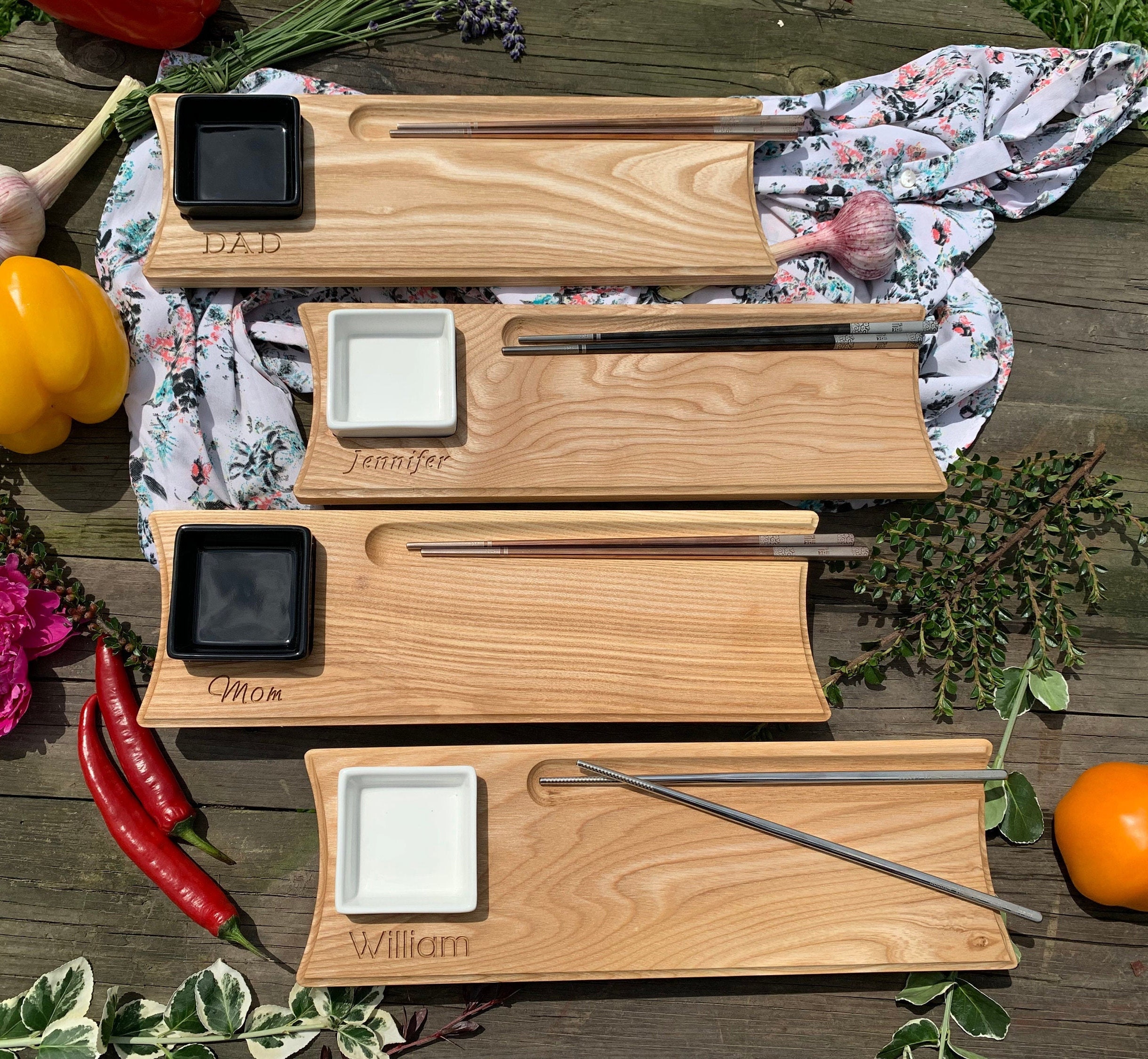 Sushi set Serving Plate Sushi Tray Sushi Board Sushi Etsy