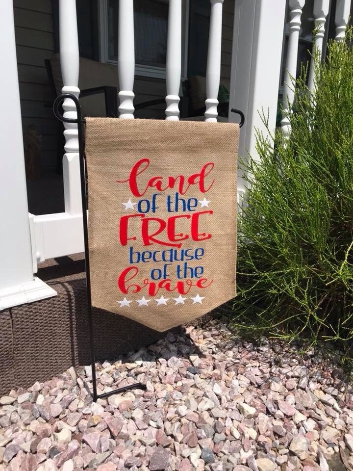 Bandera de jardín personalizada | Etsy