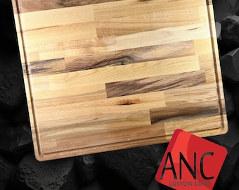Personalized Chopping block - Wedding Gift  - Brisket Board - Custom Cutting Board - Use your logo - monogram or custom text