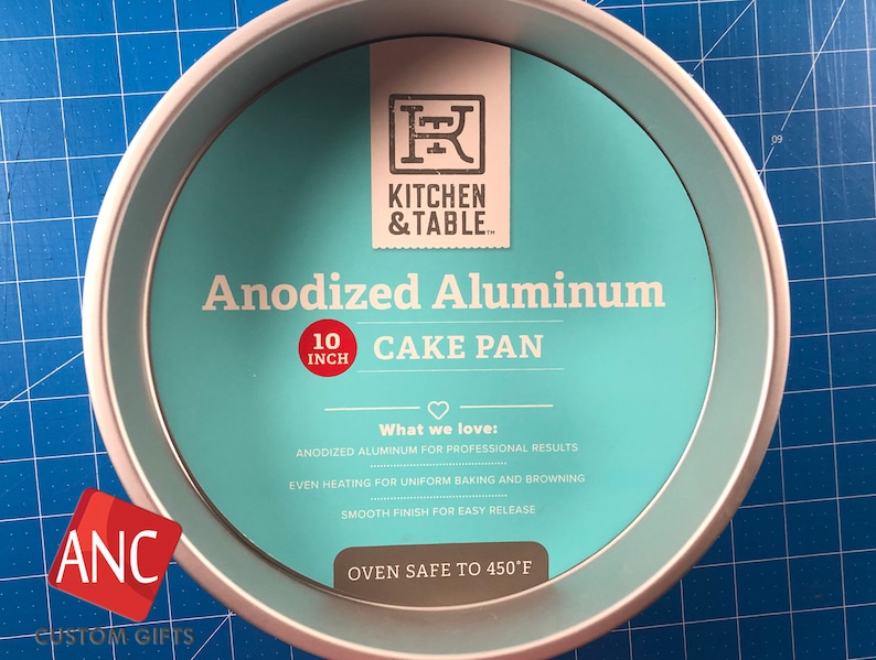 Personalized Cake Pan Hand Written Cake Recipe Favorite Etsy