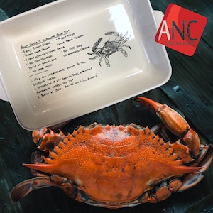 Personalized casserole pan, Hand recipe etched, Favorite Recipe Pan engraved baking dish, Display Pan, Bridal shower gift, Christmas Gift