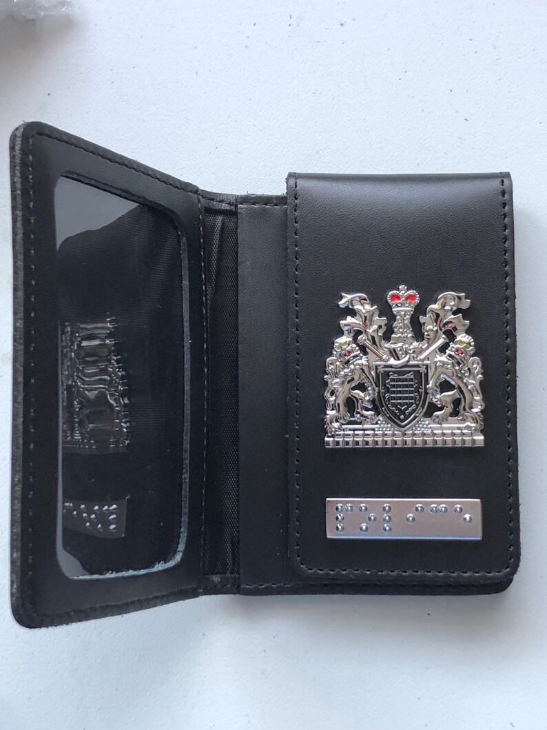 Metropolitan police wallet collectible | Etsy