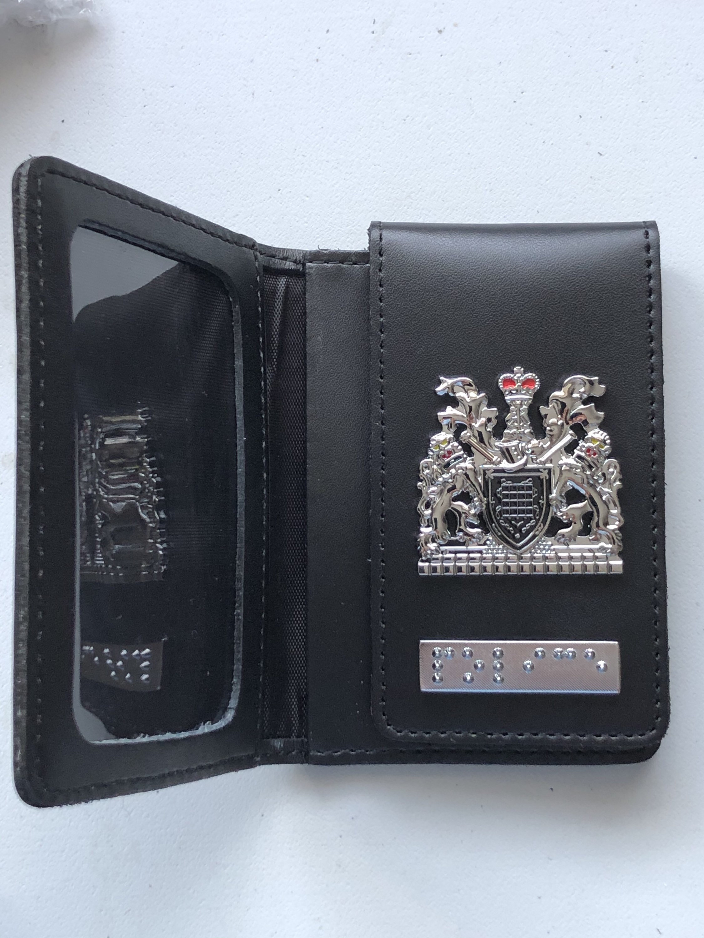 Metropolitan police wallet collectible | Etsy