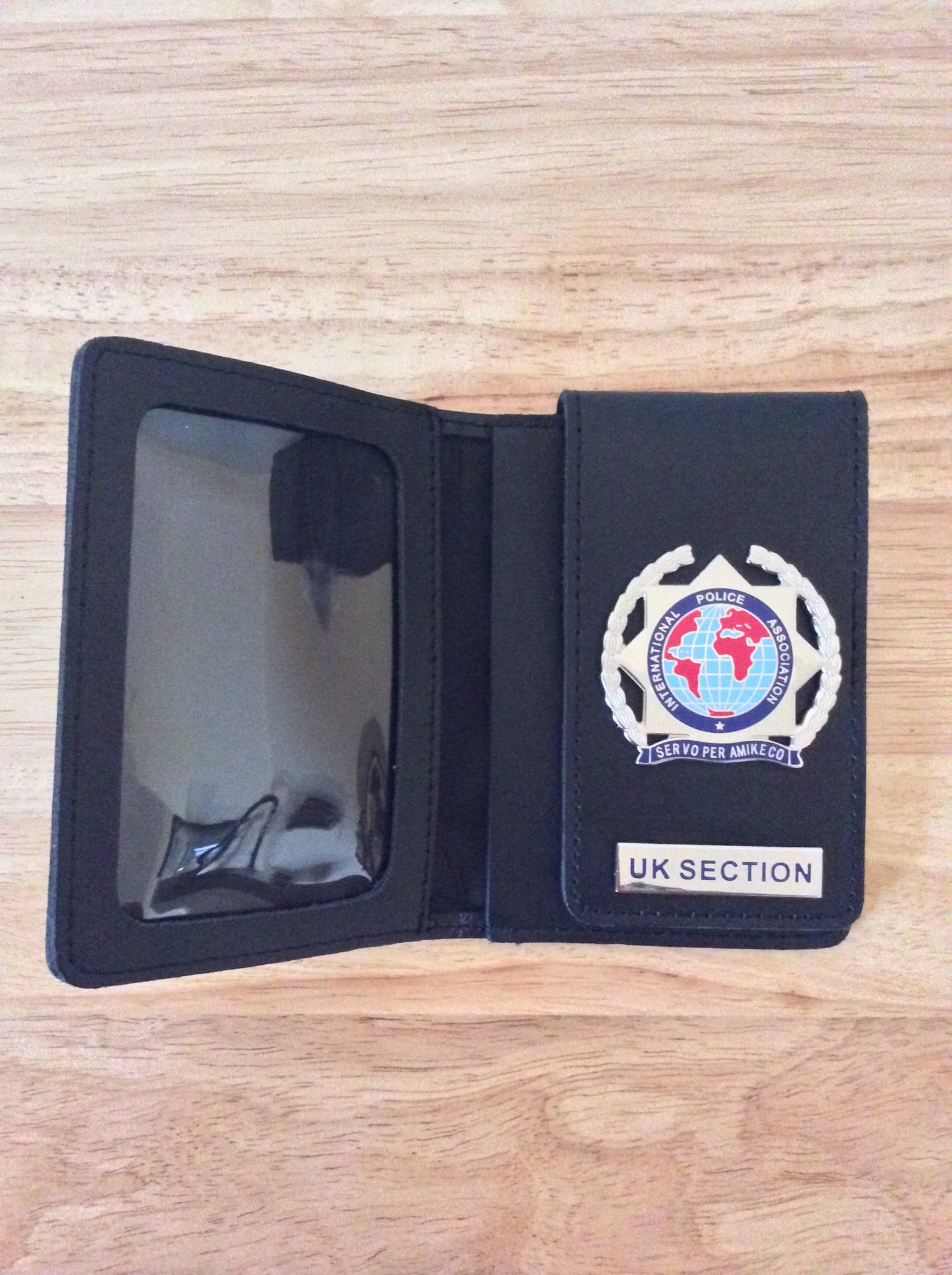 International Police Association ID card wallet | Etsy