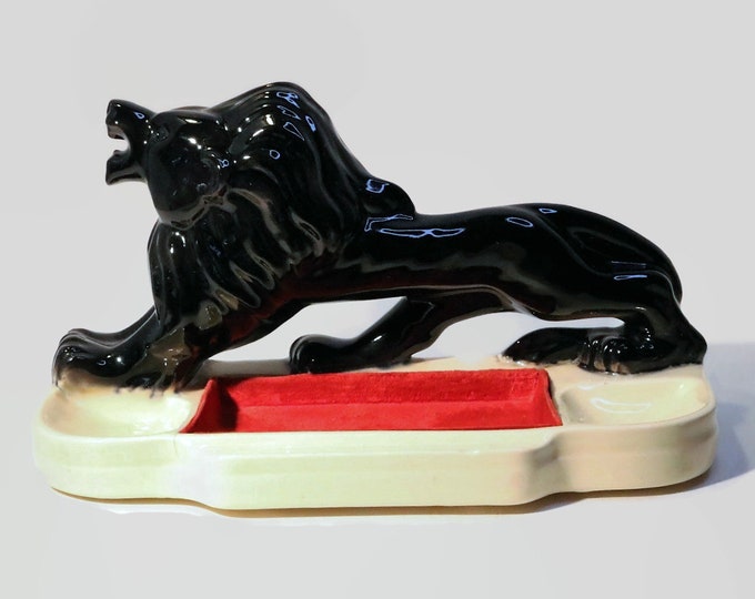 McCoy for Swank Lion Men's Dresser Caddy Caddie Valet Mid Century Hard to Find!