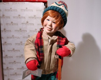 1991 Ashton Drake Winterfest by Stewart Sherwood - BRIAN - Hockey Player Doll