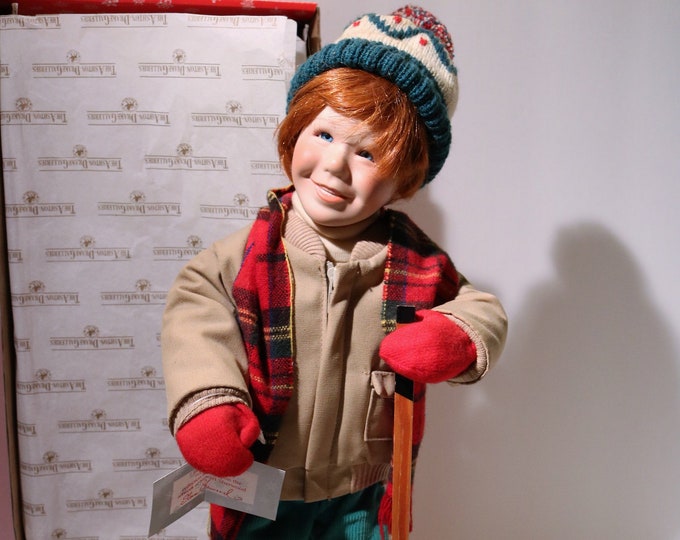 1991 Ashton Drake Winterfest by Stewart Sherwood - BRIAN - Hockey Player Doll