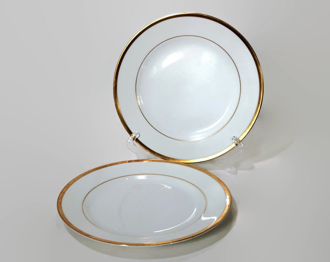 1920's Noritake The Chaumont Set of 6 3/8" Salad/Bread/Dessert Plates