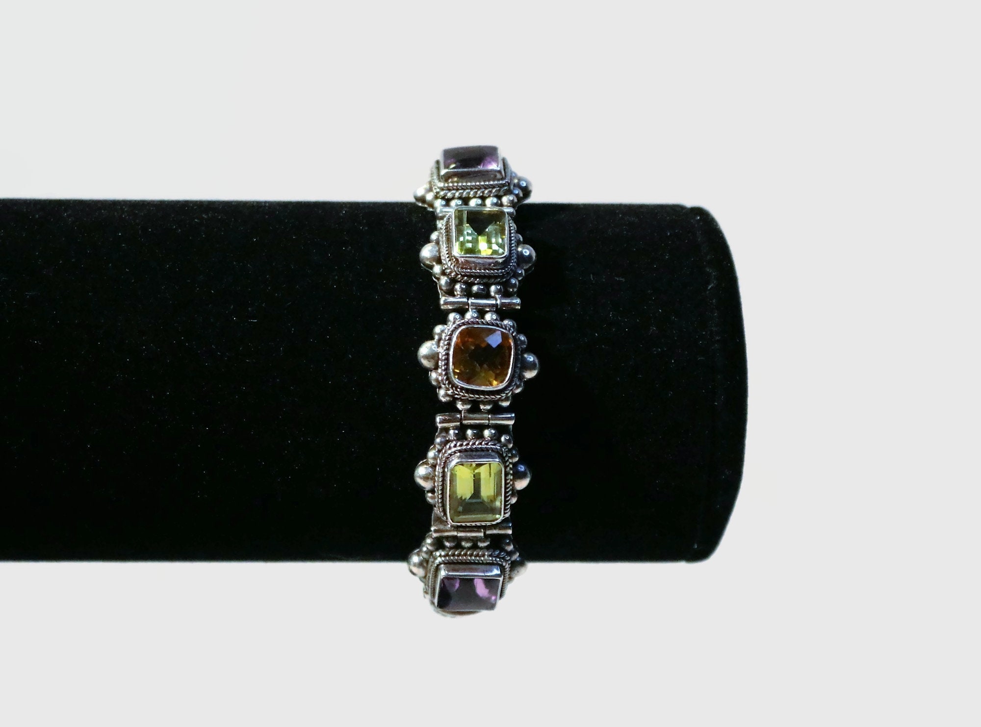 Bracelet Manchette Vintage En Argent 925 - Suarti BA 41 - 60mm X 37mm, Ouverture 24mm - Occasion