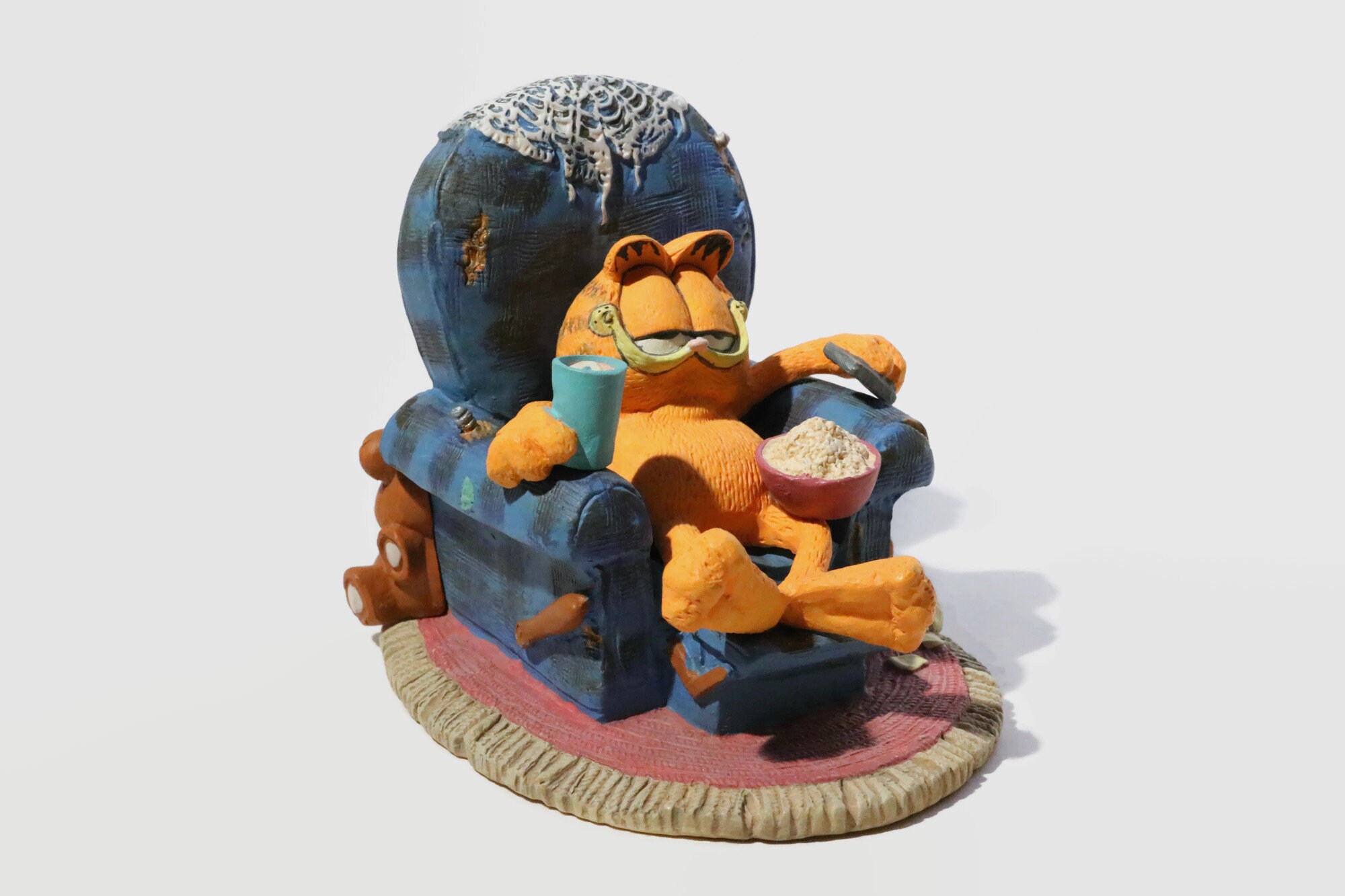 1992 Danbury Mint Garfield Sitting Pretty Resin Figurine Jim