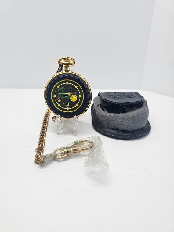 Franklin Mint Precision Pocket Watch John Deere J… - image 1