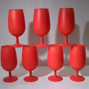 Frosted Colored Wine Glasses - Vibrant Wine Glass Collection