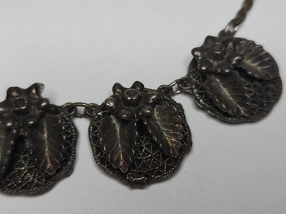 Vintage Antique Victorian Necklace and Brooch Set… - image 5