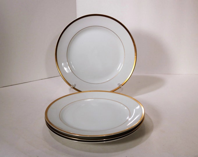 1920's Noritake The Chaumont Set of 4 - 7 1/2" SaladDessert Plates