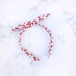 Minnie Bows Knot Headband | Disney Inspired Headband | Material Headband