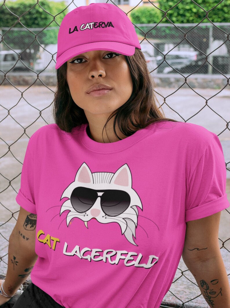 T-Shirt CAT LAGERFELD image 1