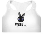 Reggiseno sportivo imbottito Seitanist, Vegan Style