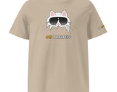 t-shirt uomo CAT Lagerfeld in cotone organico unisex