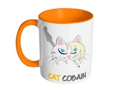 Mug CAT Cobain & CATney Love