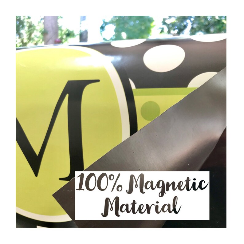 Address or Monogram Custom Full Magnetic Mailbox Cover with your Name
