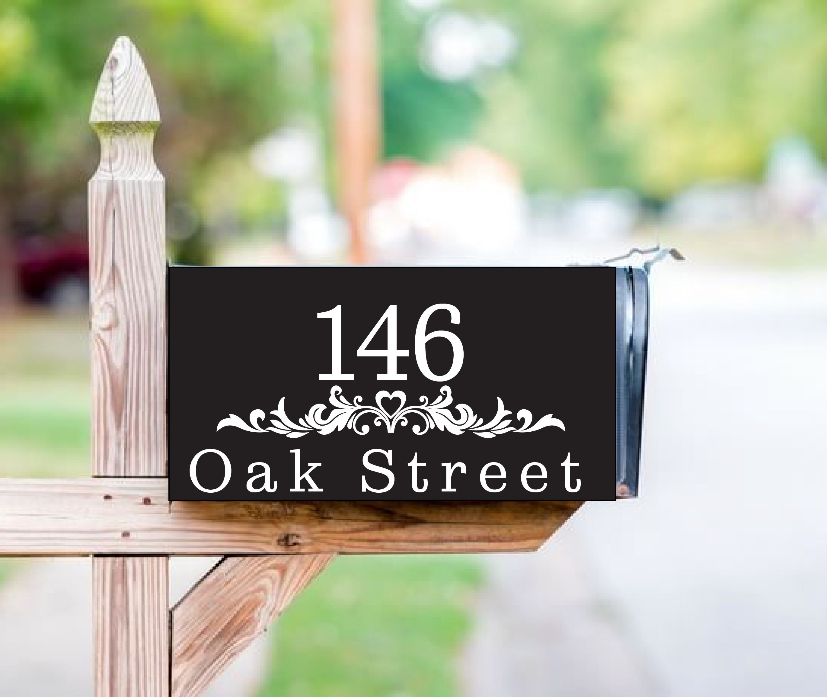 Custom Full Mailbox Cover with your Name Address or Etsy