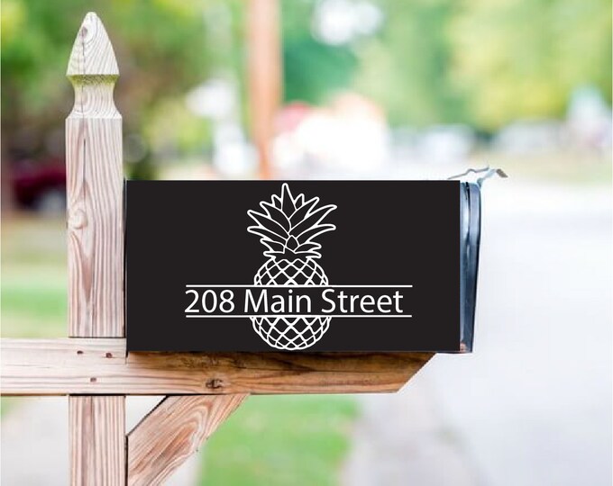 Custom Full Mailbox Cover With Your Name Address or Etsy