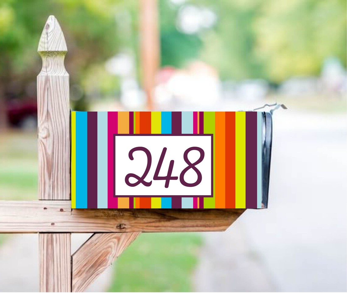 Custom Full Mailbox Cover with your Name Address or Etsy
