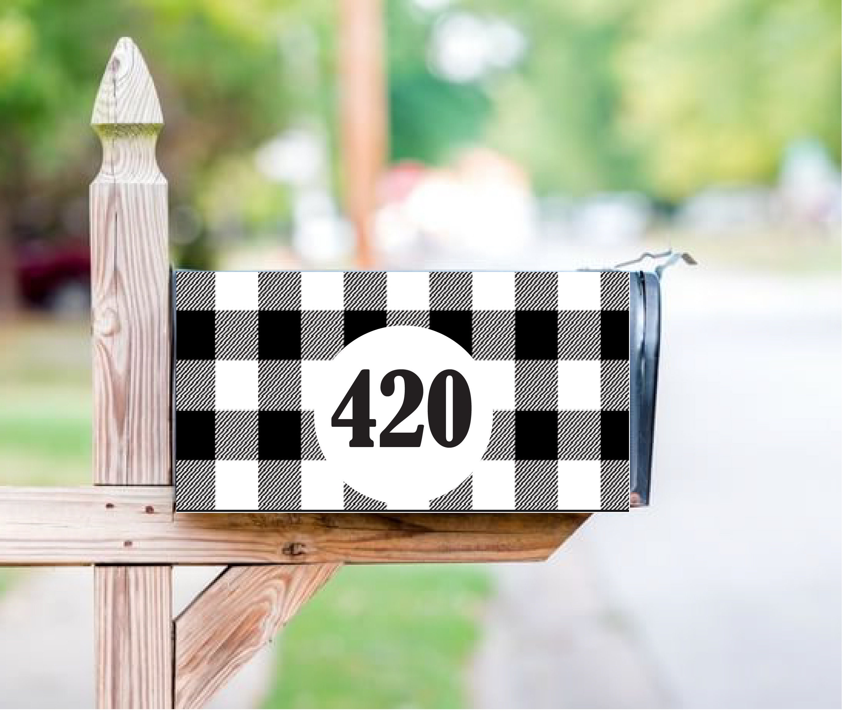 Custom Full Mailbox Cover with your Name Address or Etsy