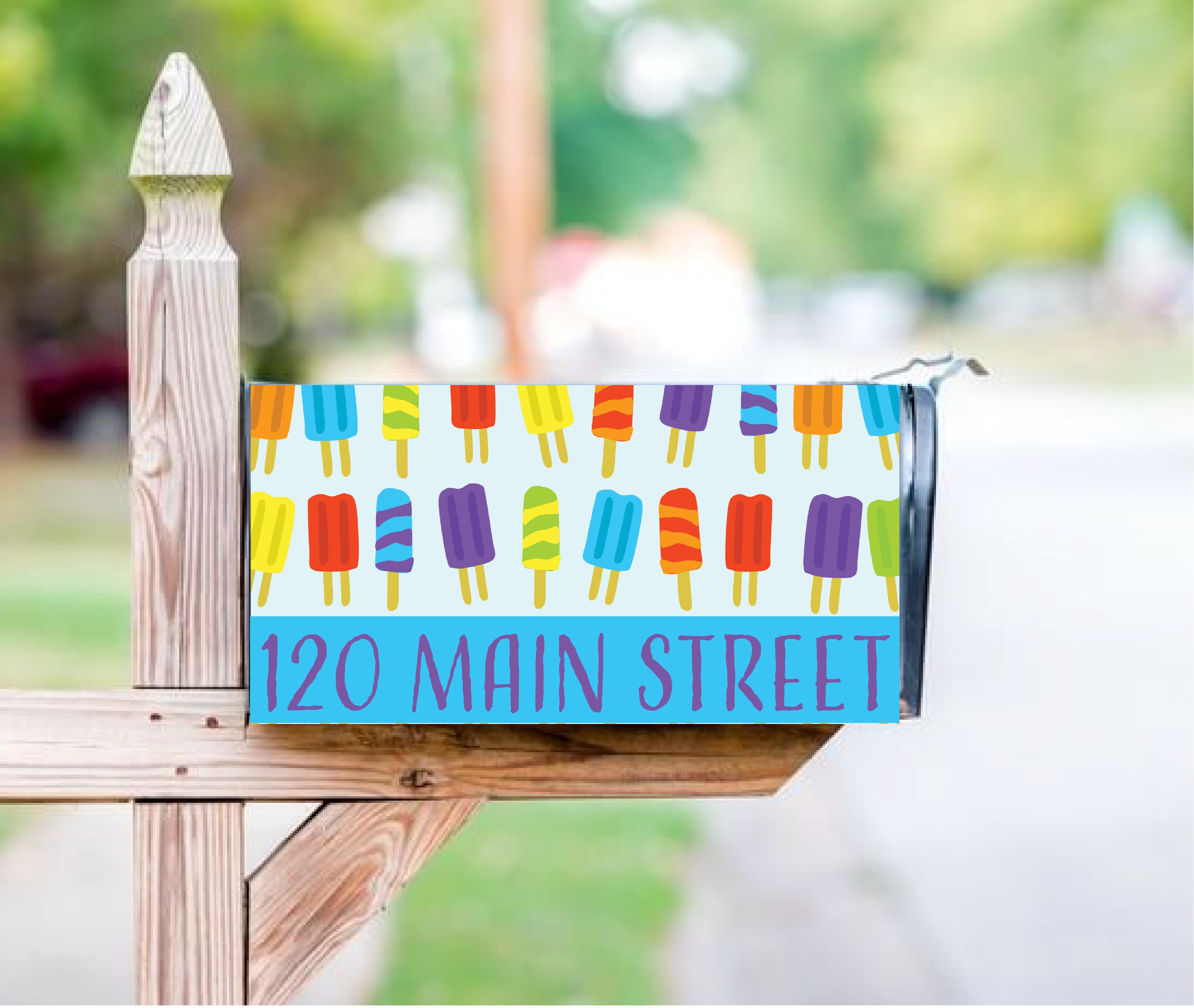 Custom Full Mailbox Cover With Your Name Address or Etsy