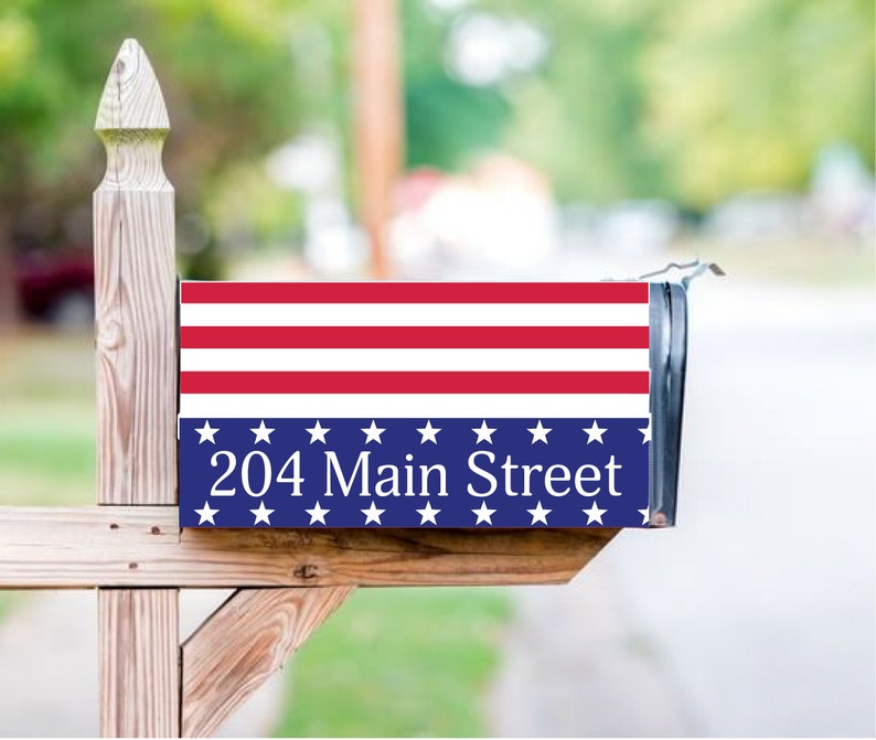 Custom Full Mailbox Cover with your Name Address or Etsy