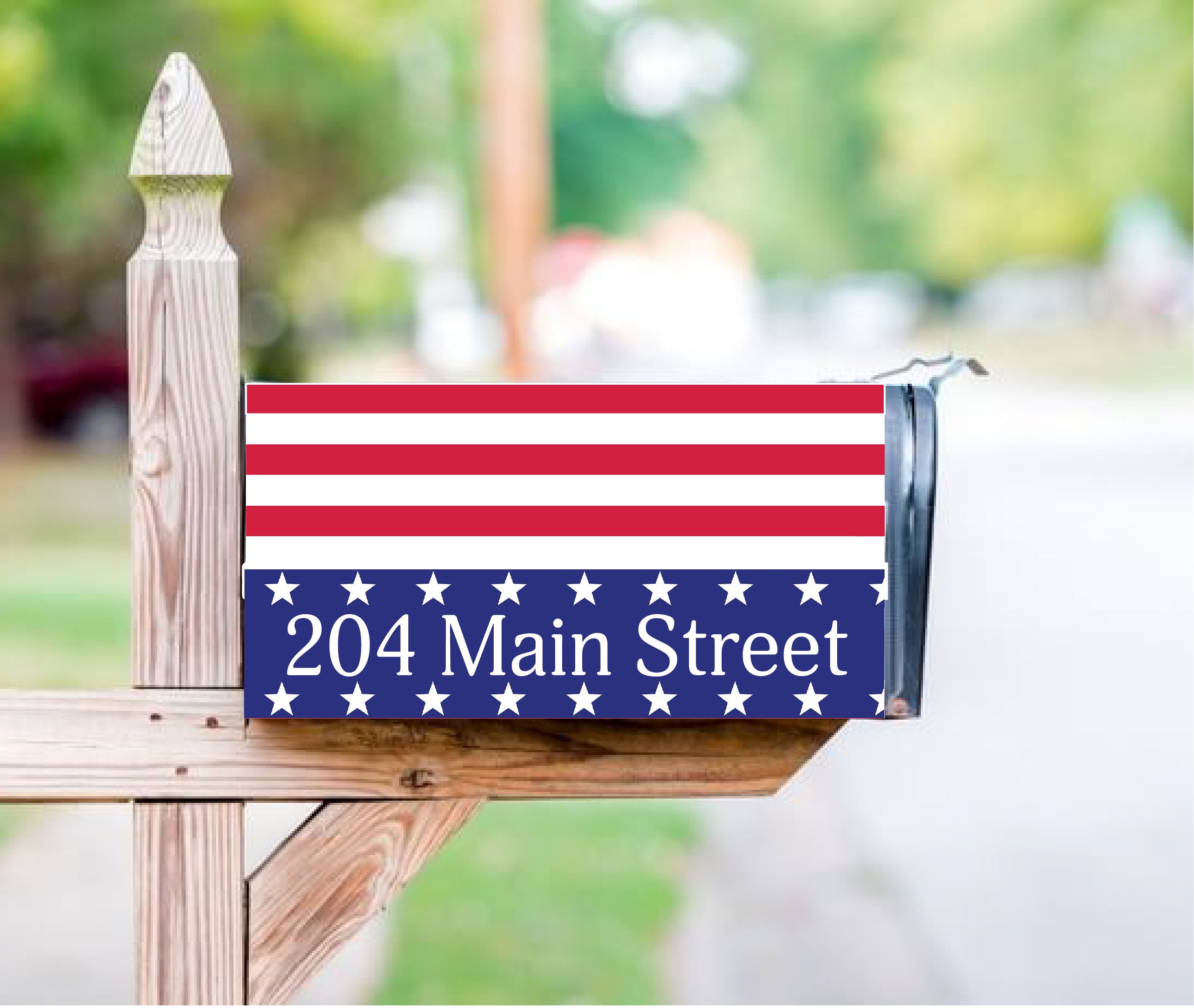 Custom Full Mailbox Cover with your Name Address or Etsy