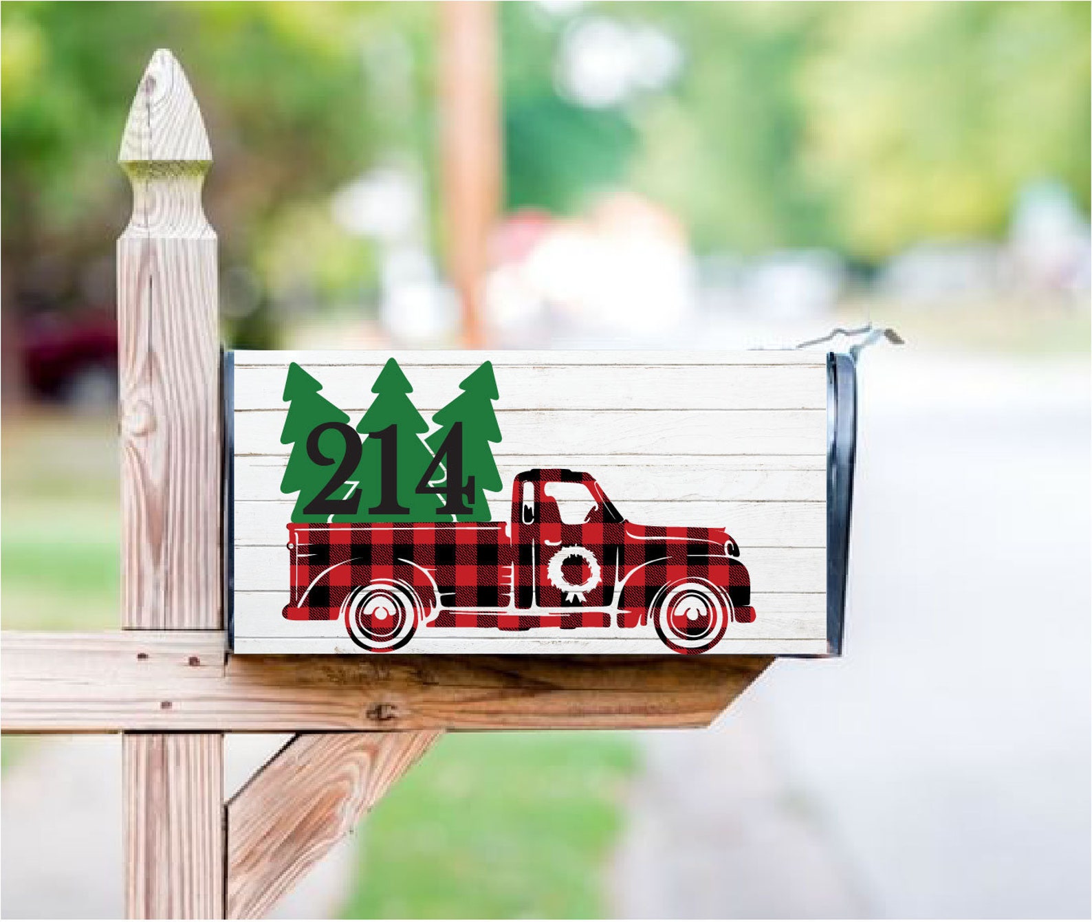 Custom Full Mailbox Cover with your Name Address or Etsy